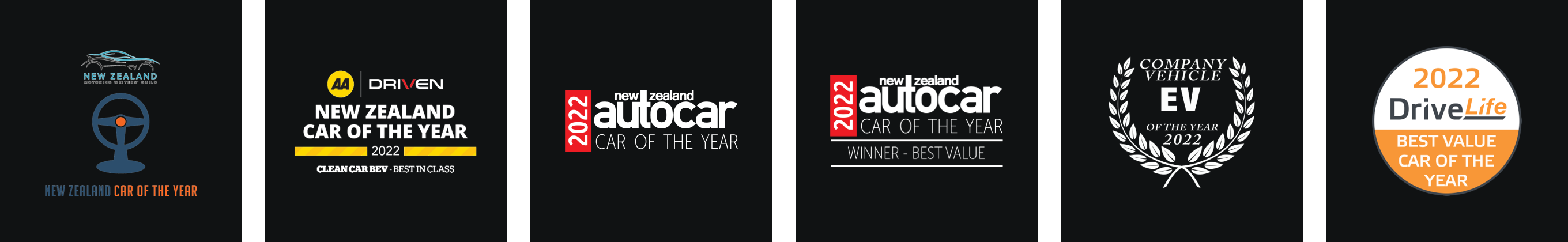 BYD ATTO 3 AWARDS
